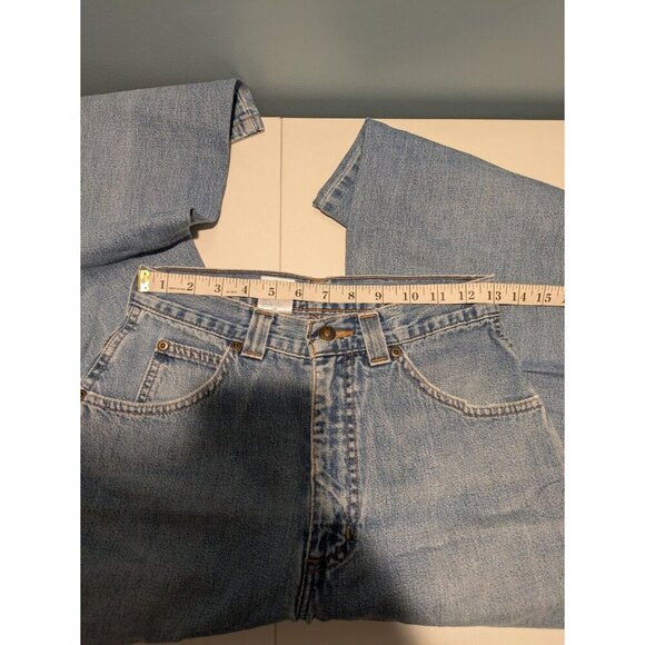 Lands End Jeans Women's Blue Light Wash High Rise Mom Jeans Size 4 - Picture 9 of 12